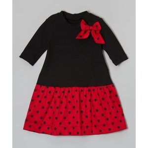 Polka dot Bow - Holiday Dress
